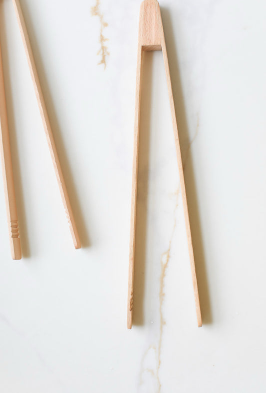 Wooden Tongs