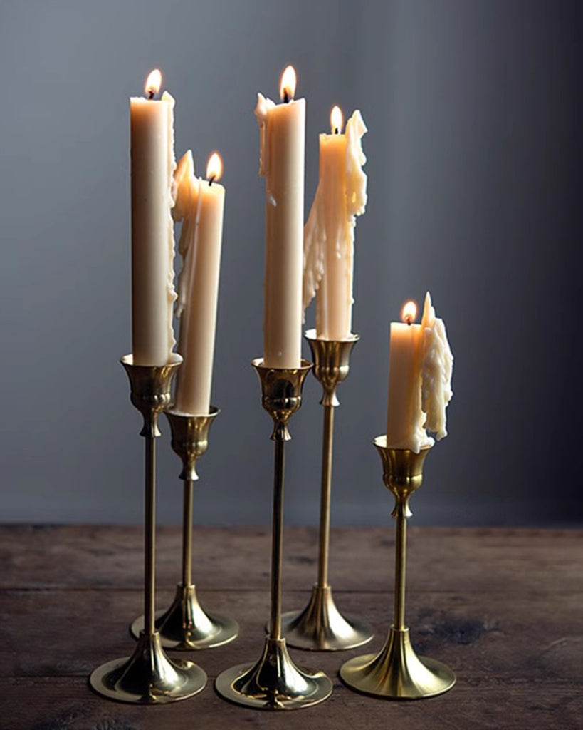 vintage candle holders