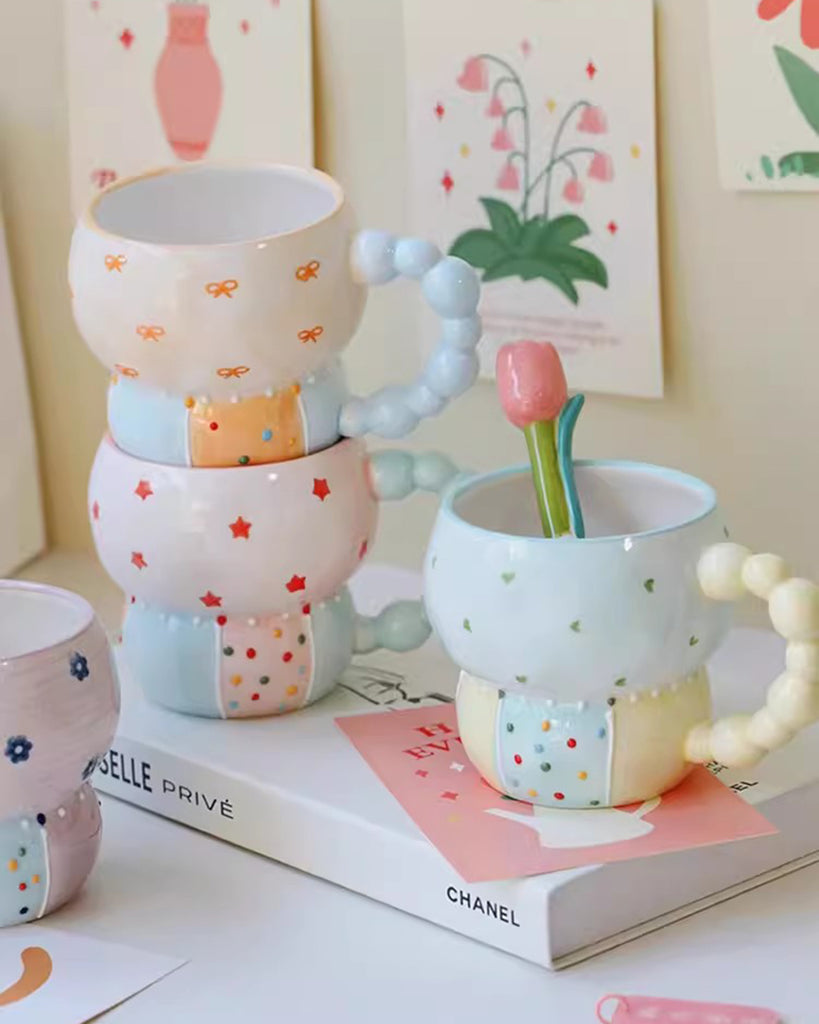 Colorful Cute Mugs