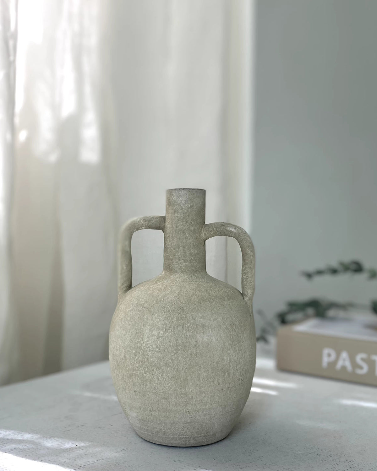 Small Mouth Pottery Vase –
