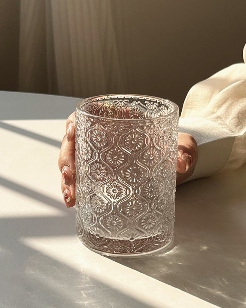 Begonia Pattern Glass