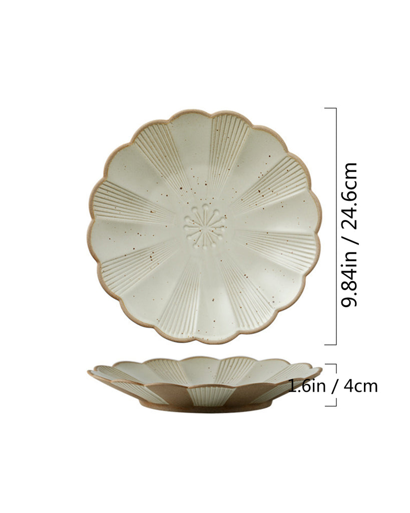 Ceramic Chrysanthemum Dinnerware