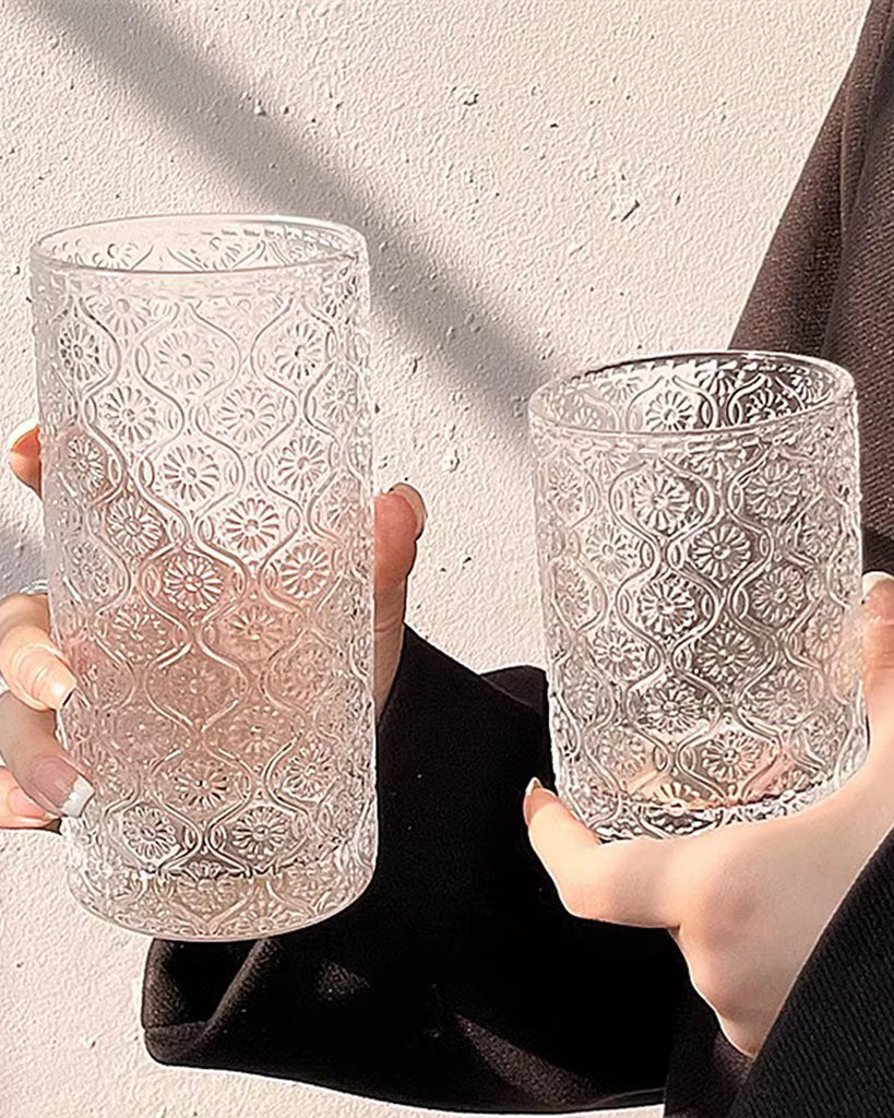 Begonia Pattern Glass