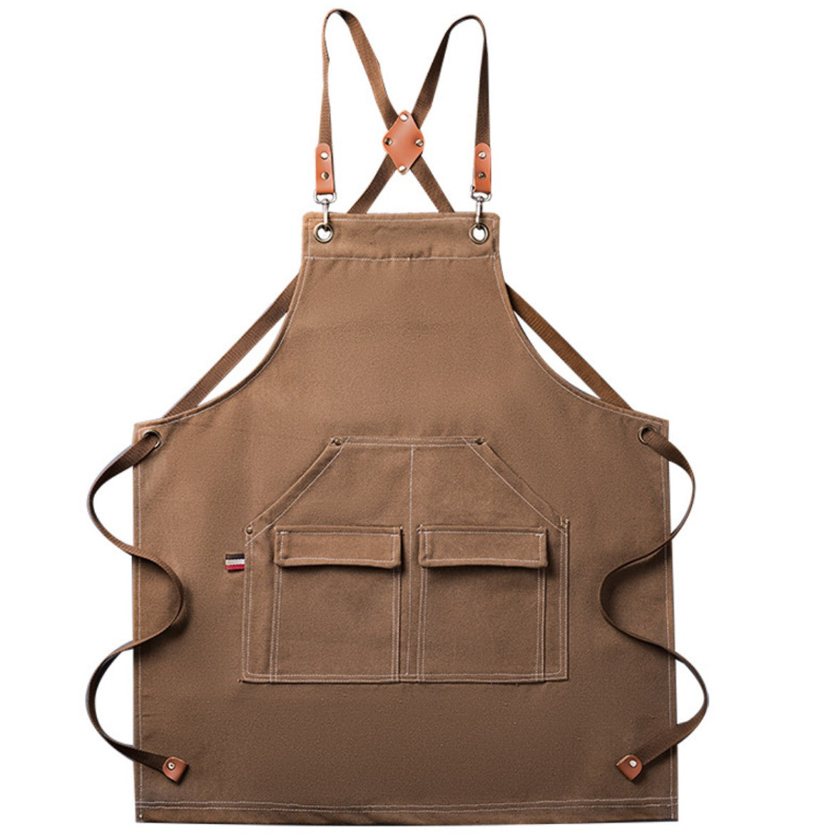 Canvas Apron with Pockets
