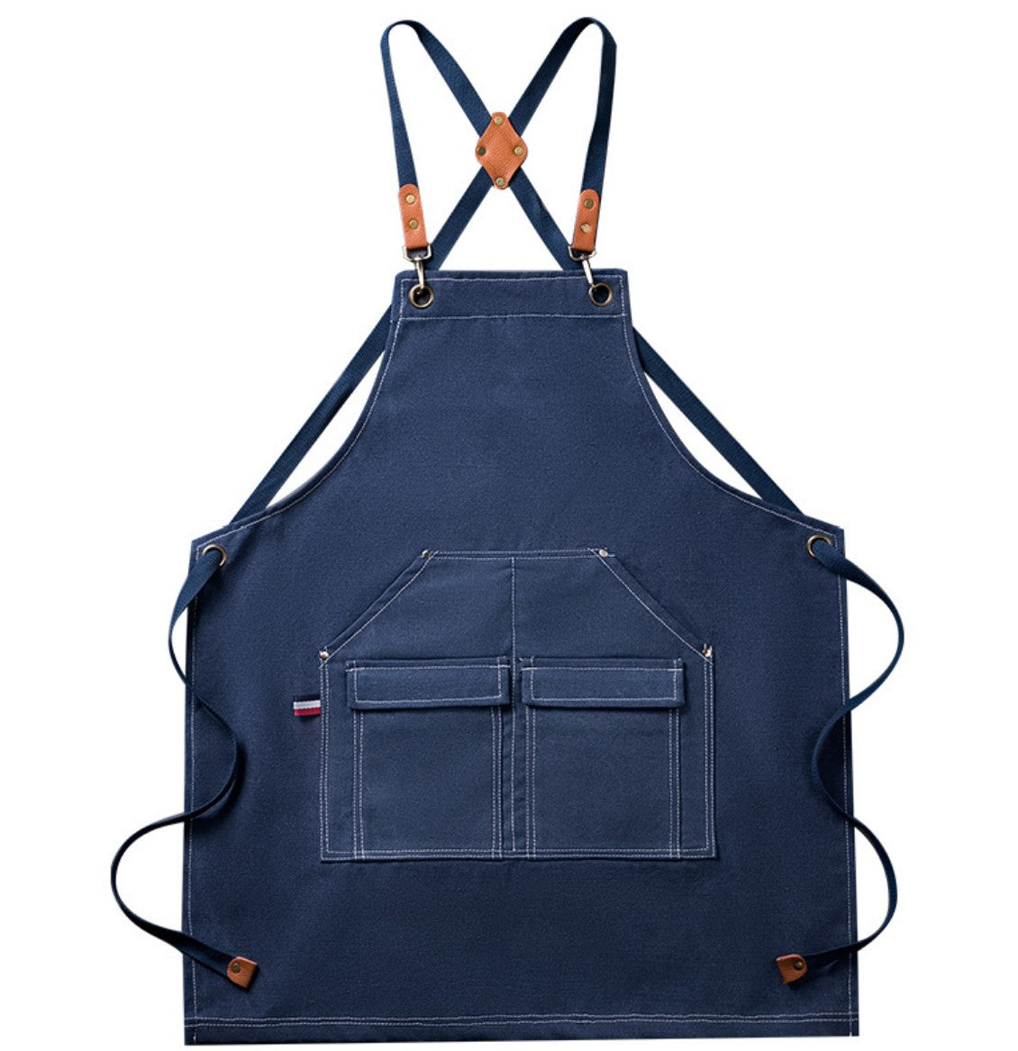 Canvas Apron with Pockets
