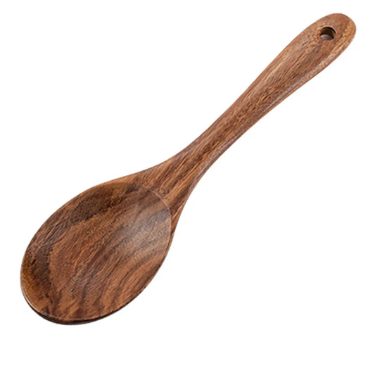 Wood Salad Spoon and Fork