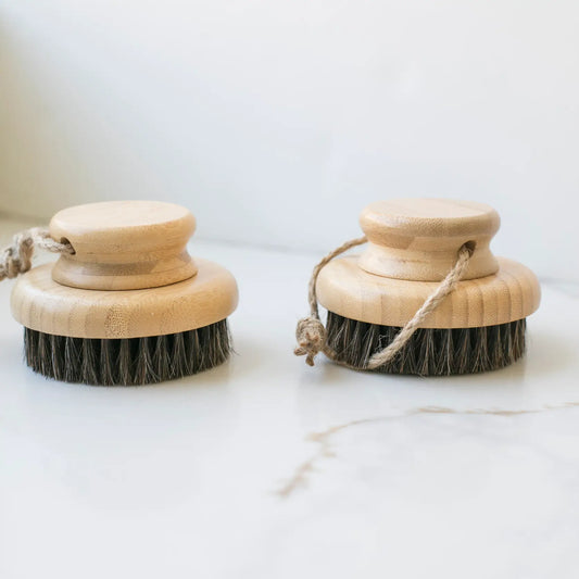 Dry Round Body Brush