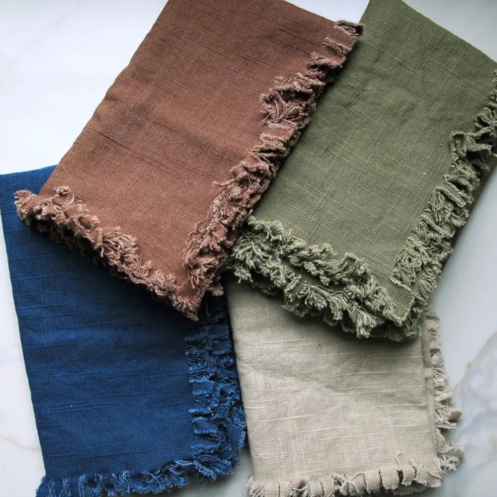 Cotton Napkin with Trim Edge