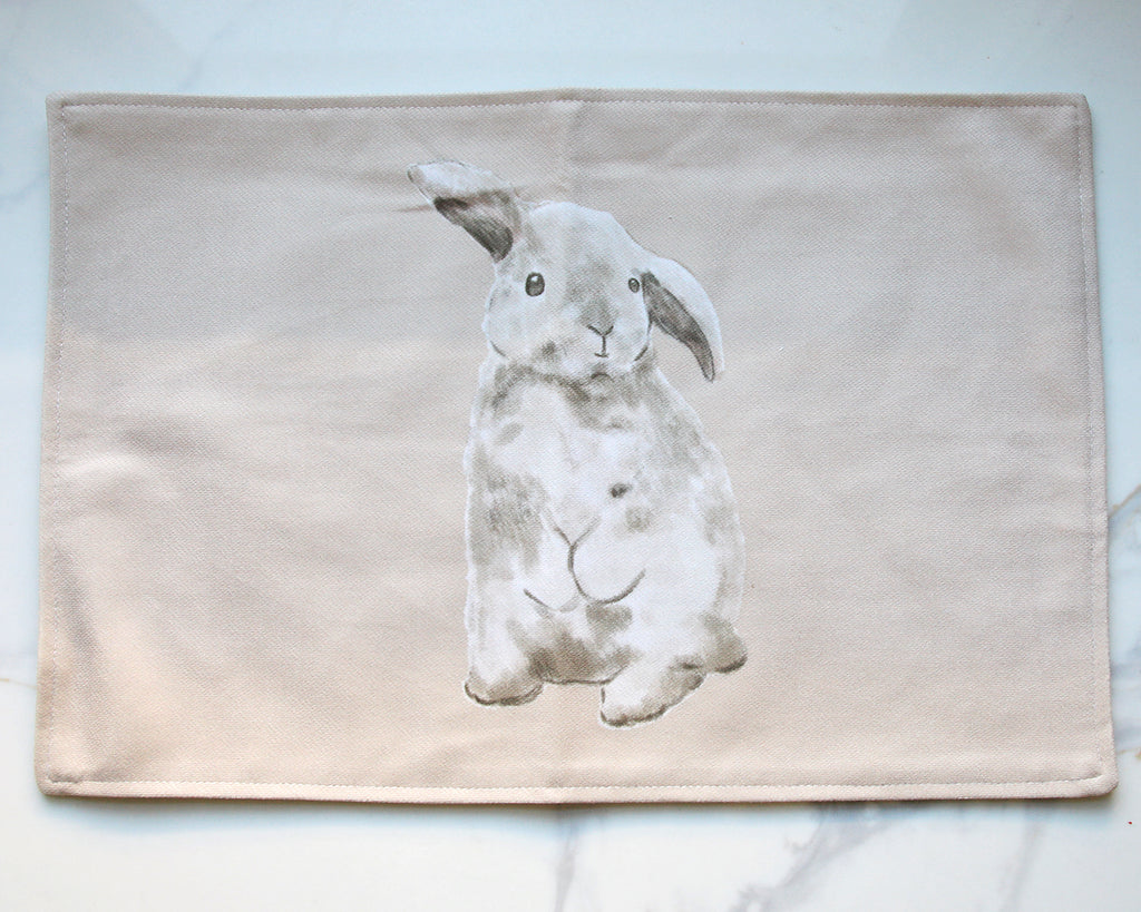 Cute Bunny Easter Placemat
