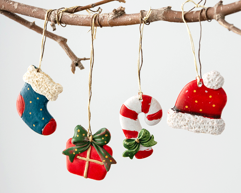 Cute Resin Christmas Ornaments