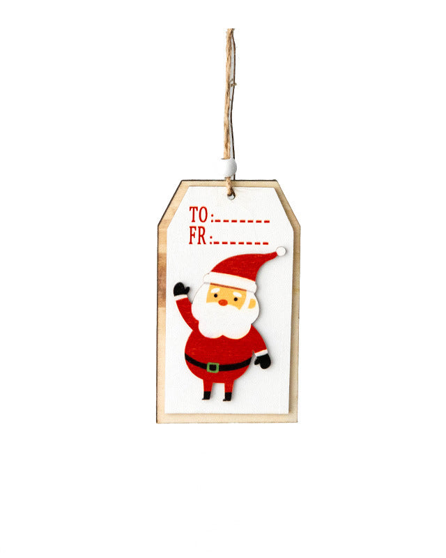 Message Note Christmas Ornaments