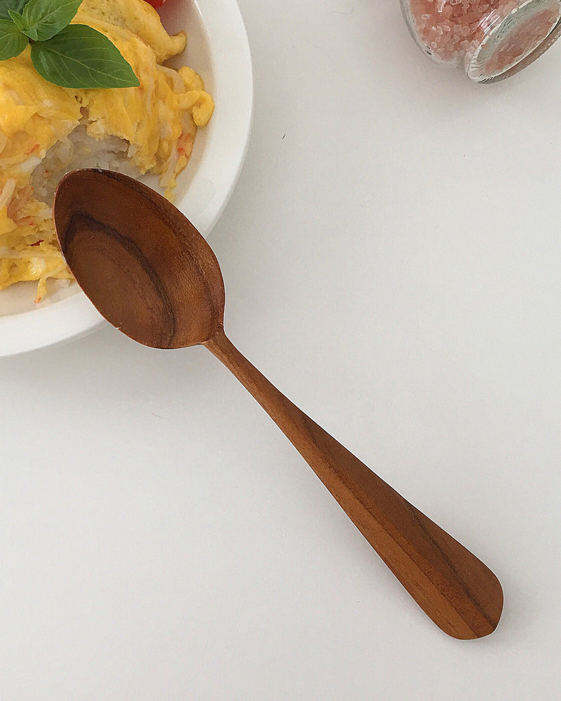 Teak Wood Dinner Spoon