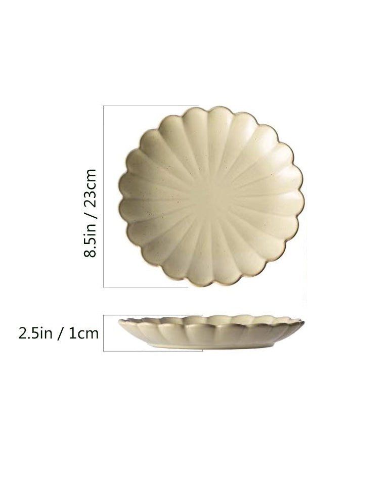 Scallop Bowls and Plates