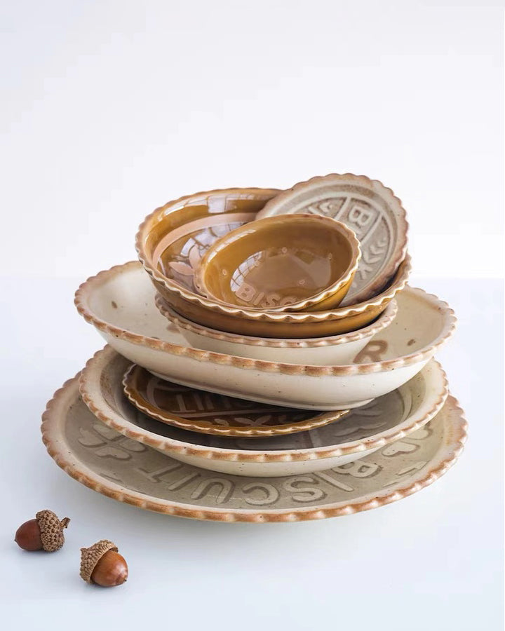 Cookie Series Ceramic Dinner Plate