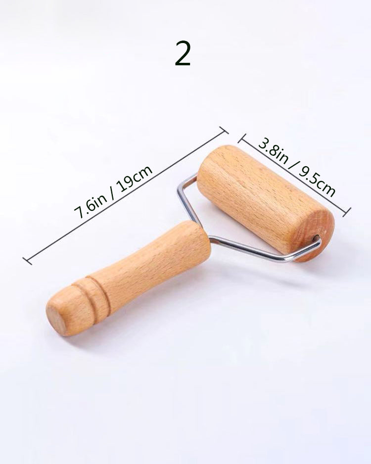 Wooden Pastry Pizza Roller Pin