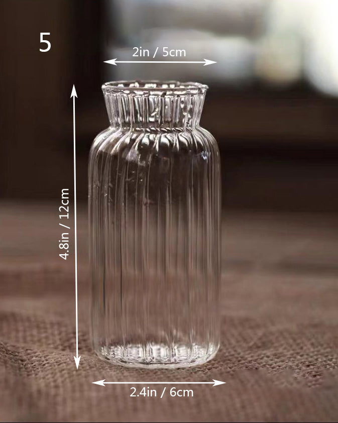 Mini Mushroom Glass Vase