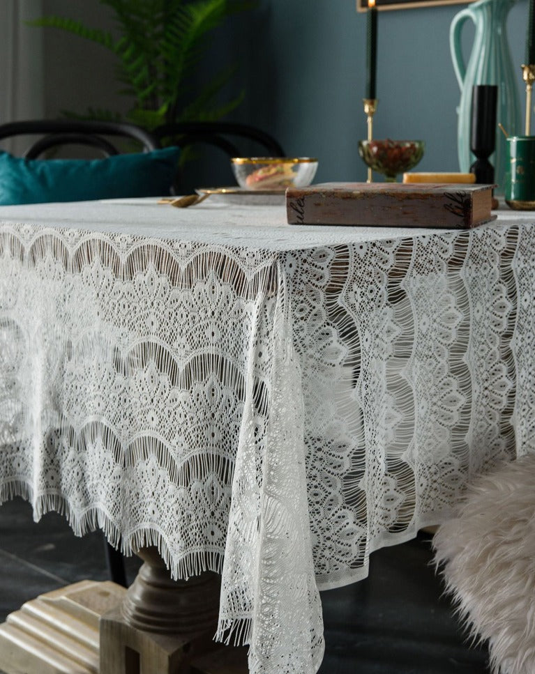 vintage lace tablecloths