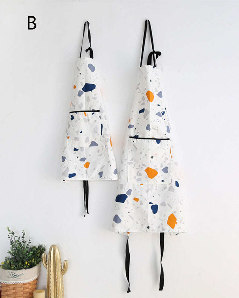 Matching Cooking Women Girl Painting Apron£¨two aprons)
