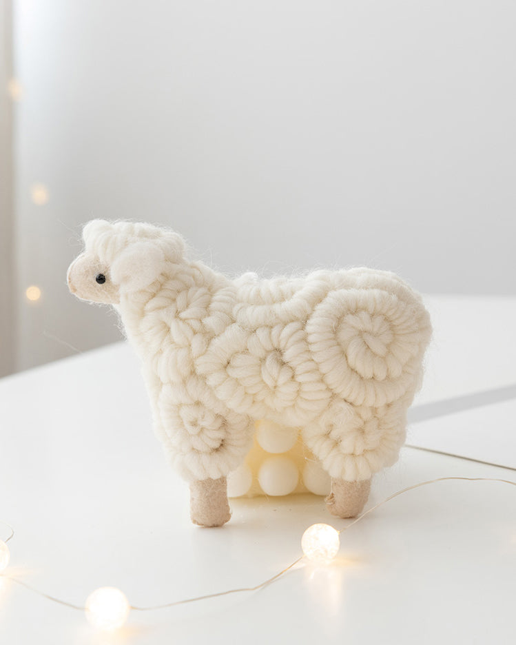 Woolly Sheep Ornaments