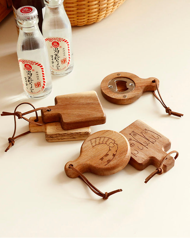 Acacia Wood Bottle Opener