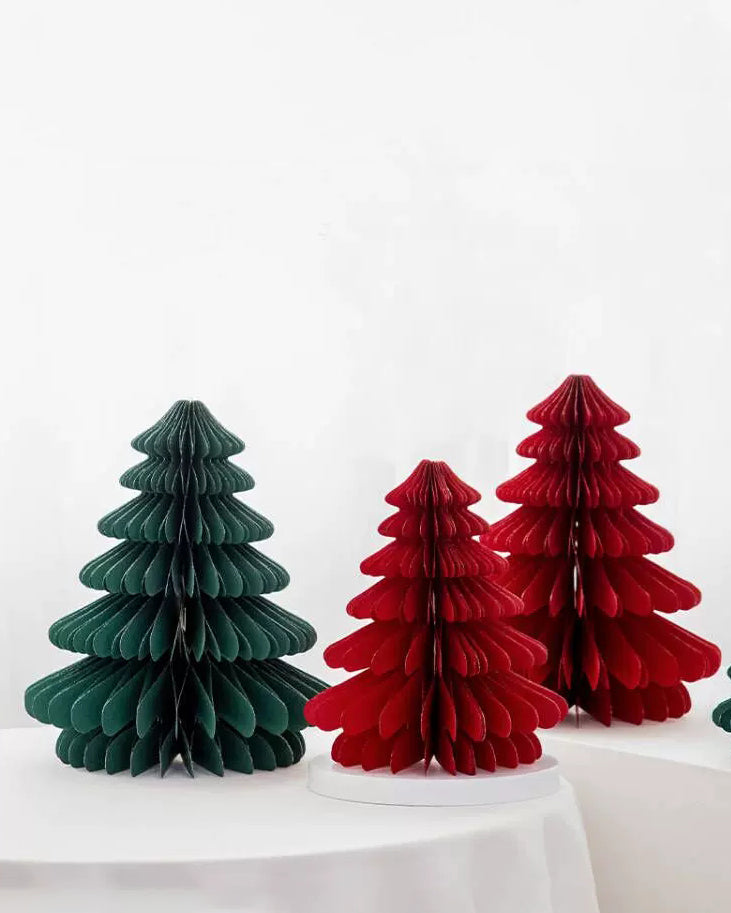 Stunning Christmas Tree Honeycombs