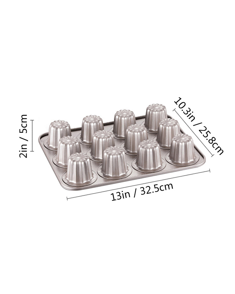 Cannele Mold French Angel Bell Canneles Muffin Mould