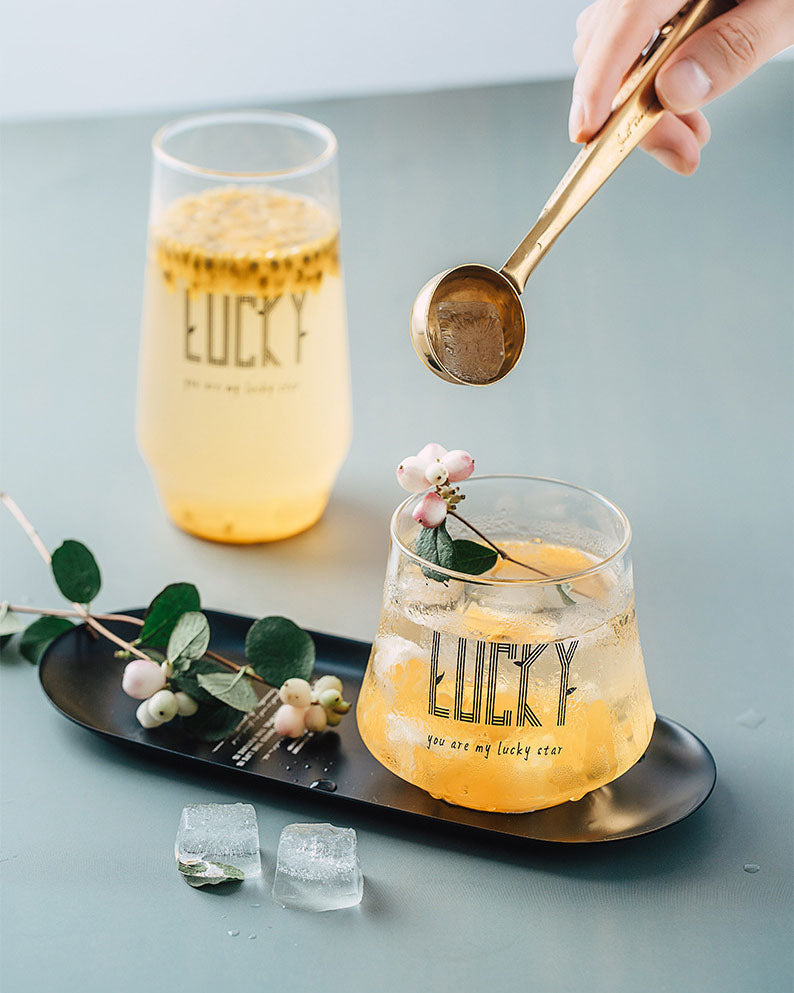 Lucky Glass Cup