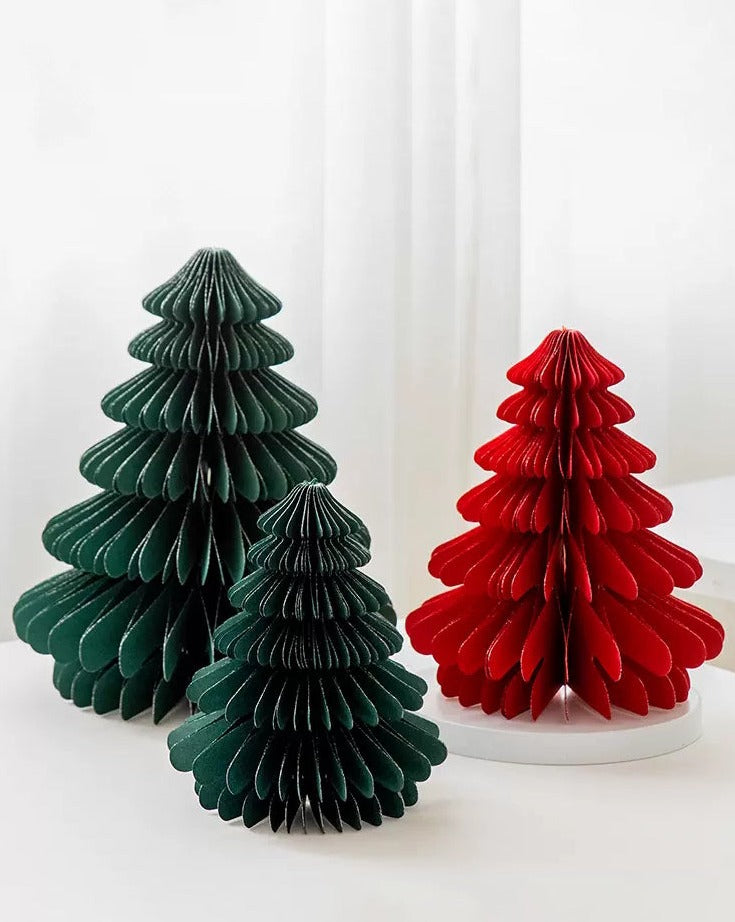 Stunning Christmas Tree Honeycombs