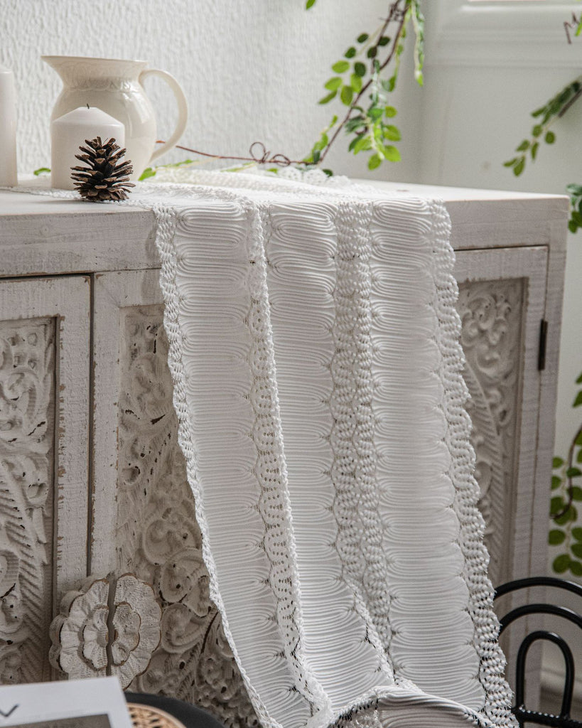 Soft Lace Table Runner 