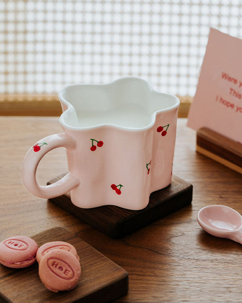 Pink Cherry Mug