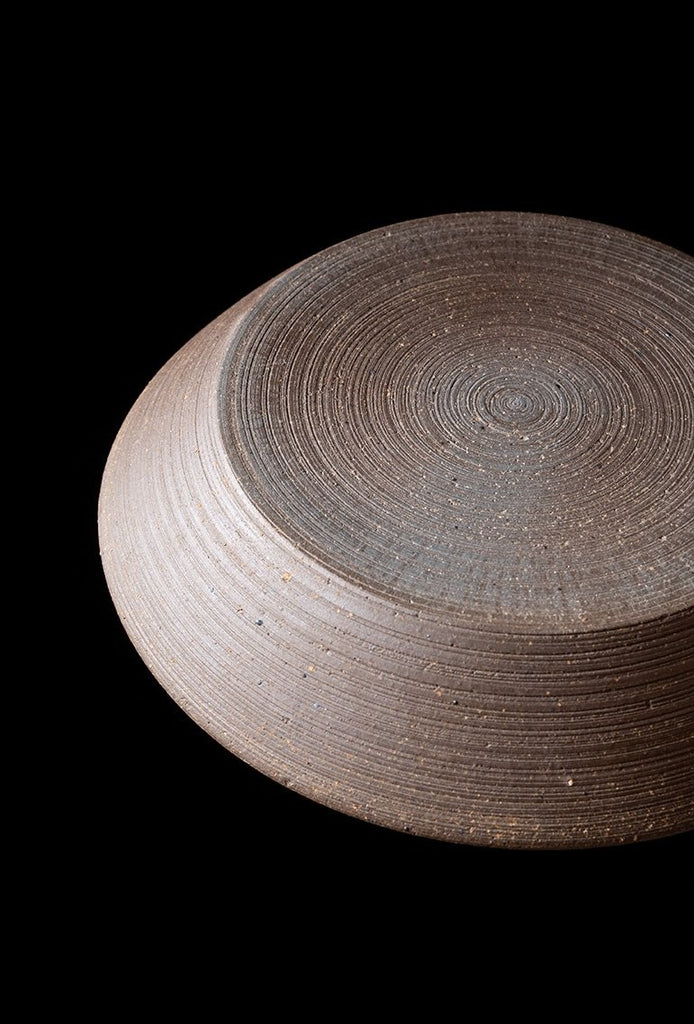 Ceramic Plate with Hemp Rope Handles