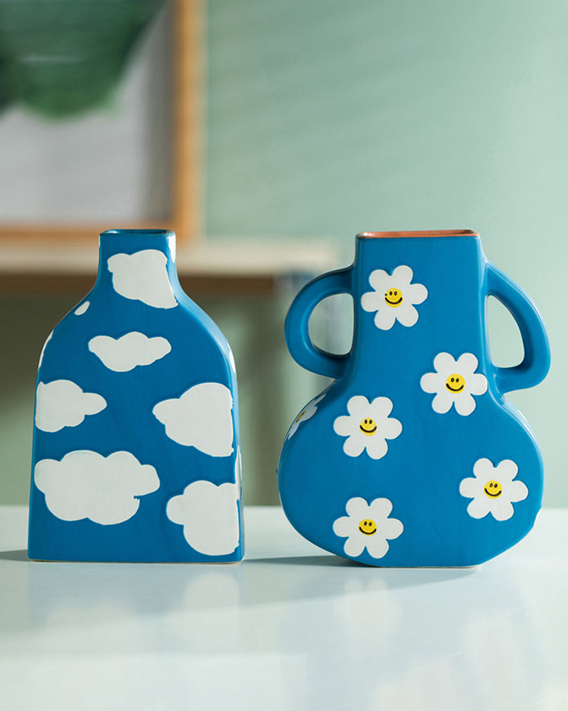 Blue Sky and FLower Vase