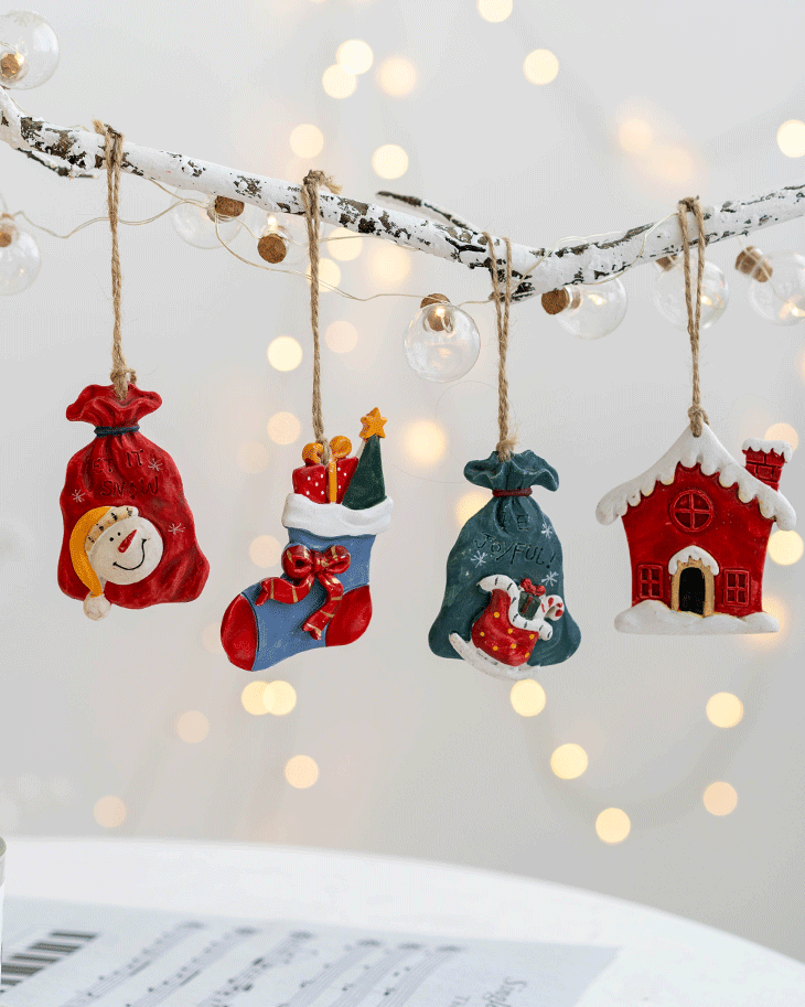Resin Christmas Gifts Ornaments