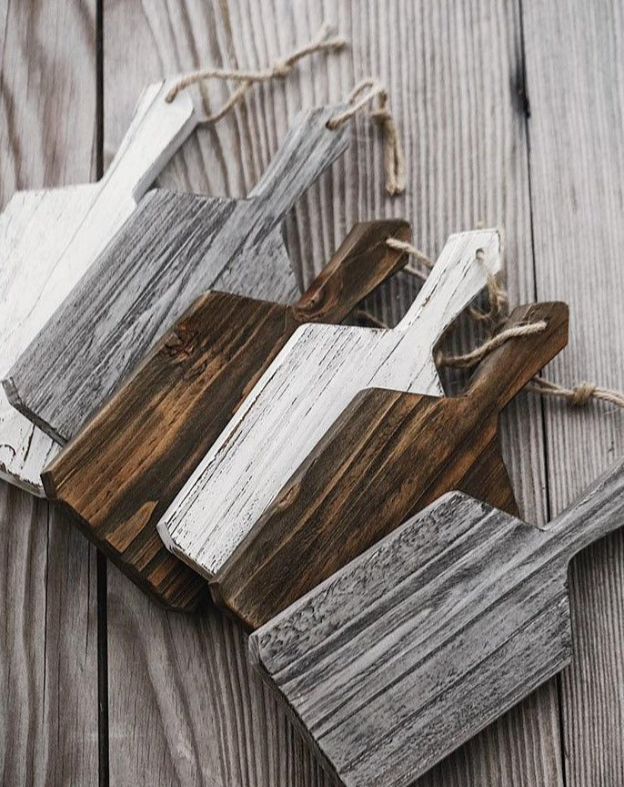 Distressed Wood Decorative Boards Food Photography Props