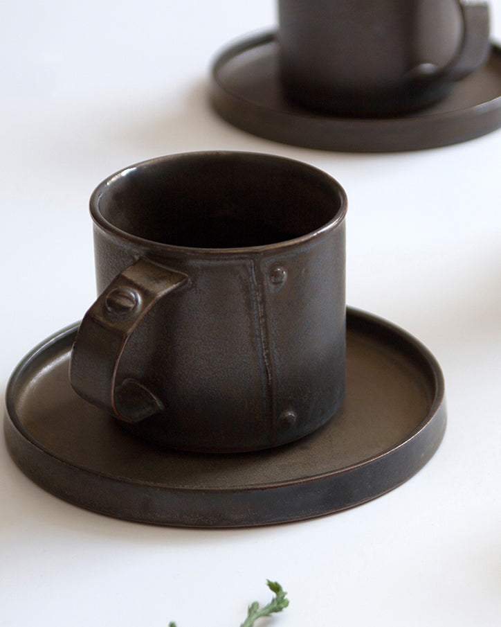 Stoneware Modern Minimal Design Mug