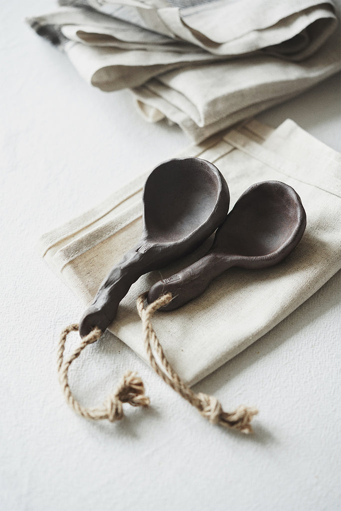 Ceramic spoon