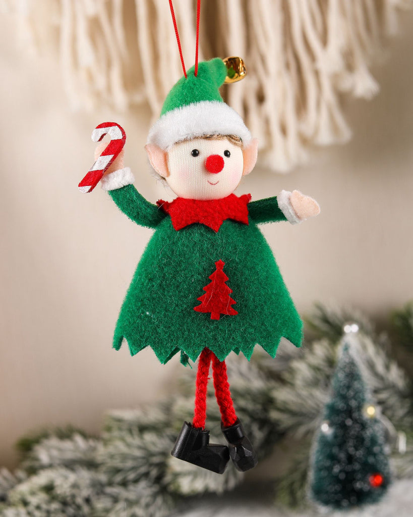 Christmas Elf Hanging Ornament