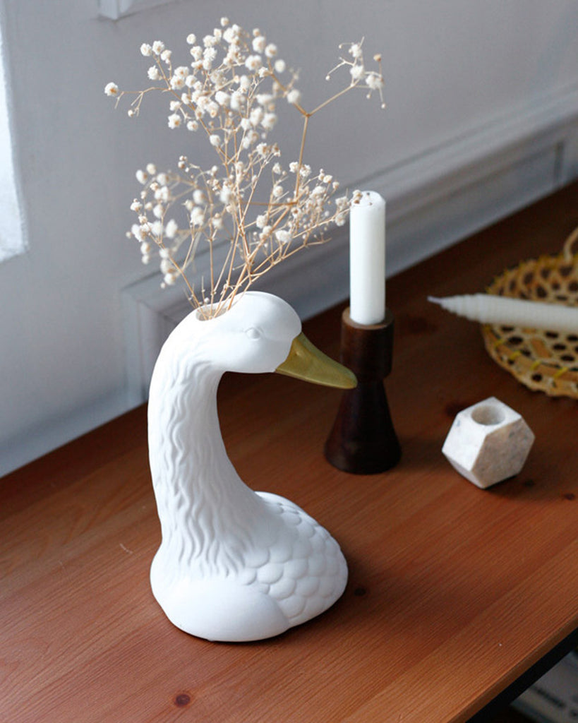 Small Swan Vase