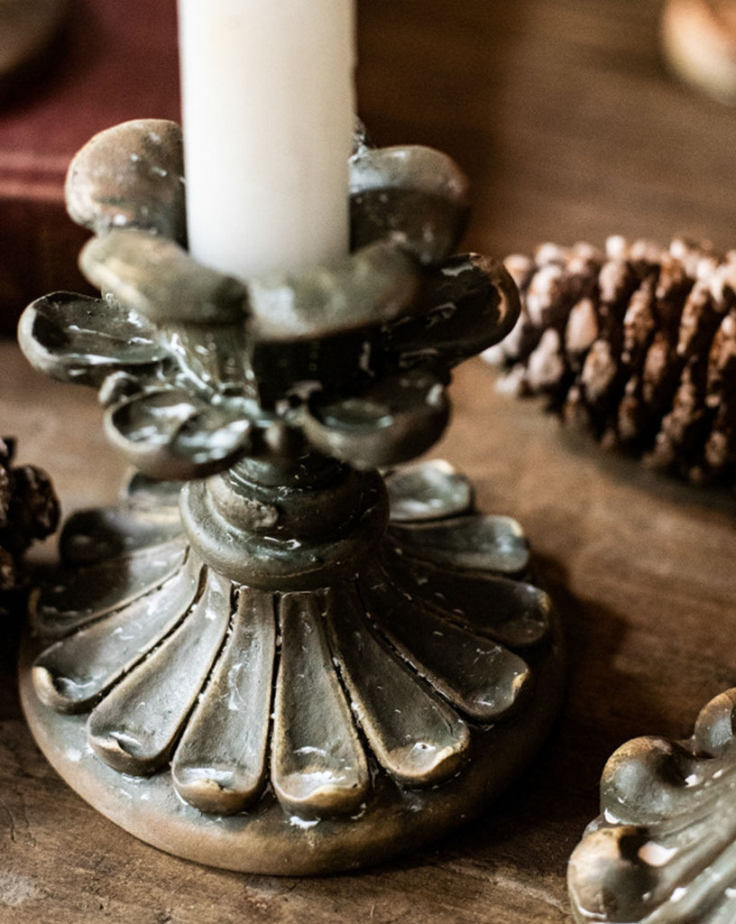 Vintage Resin Candle Holders