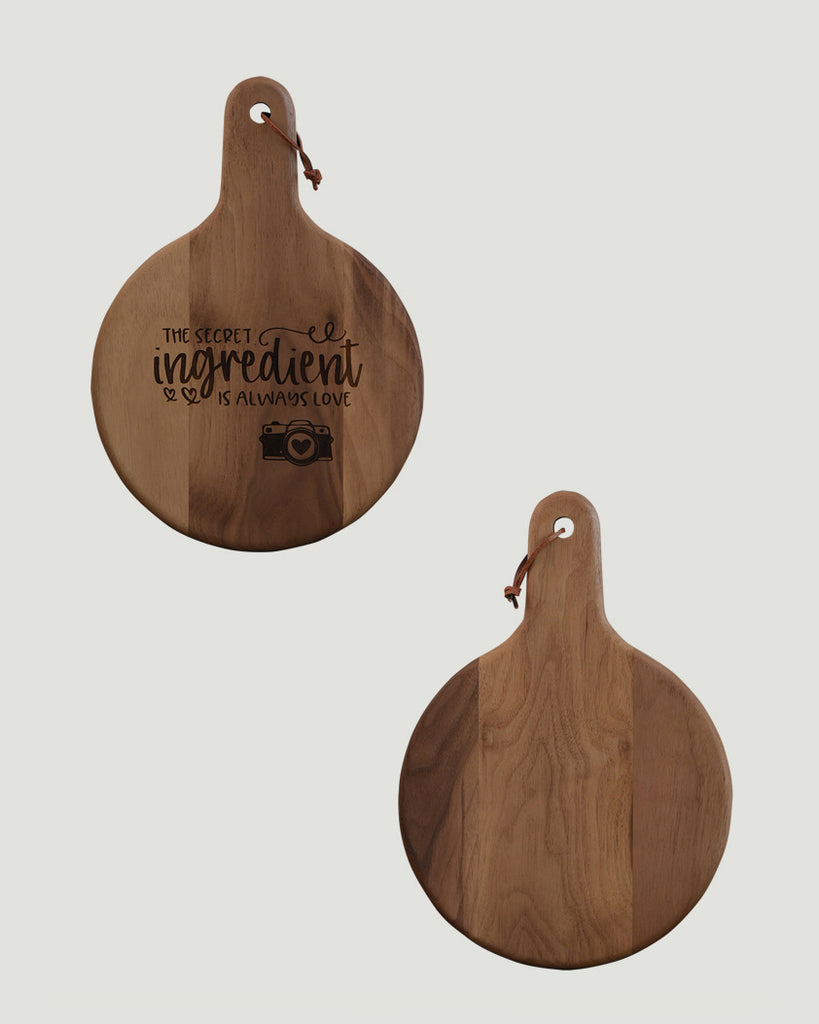 Wood Round Serving Board