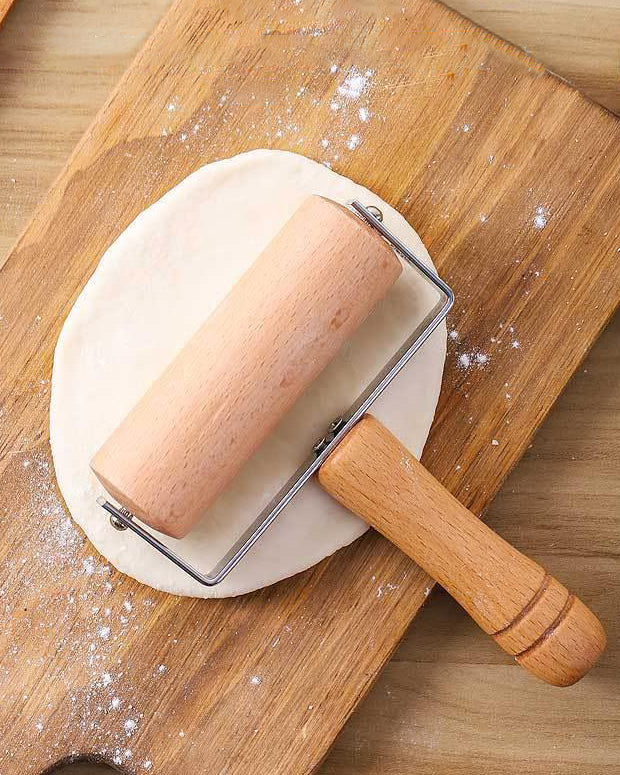 Wooden Pastry Pizza Roller Pin