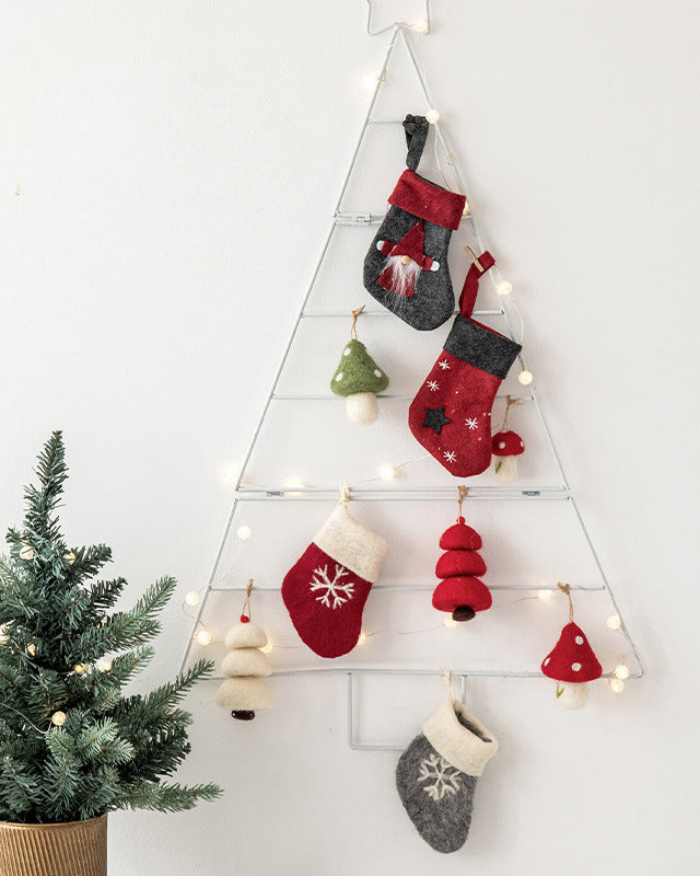 Christmas Felt Sock Hanging Ornament