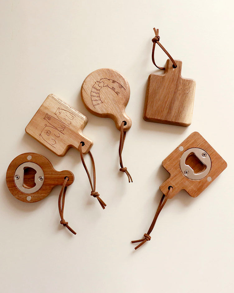 Acacia Wood Bottle Opener