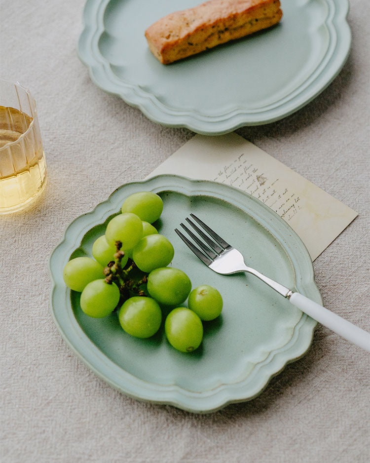 Vintage Oval and Round Plates