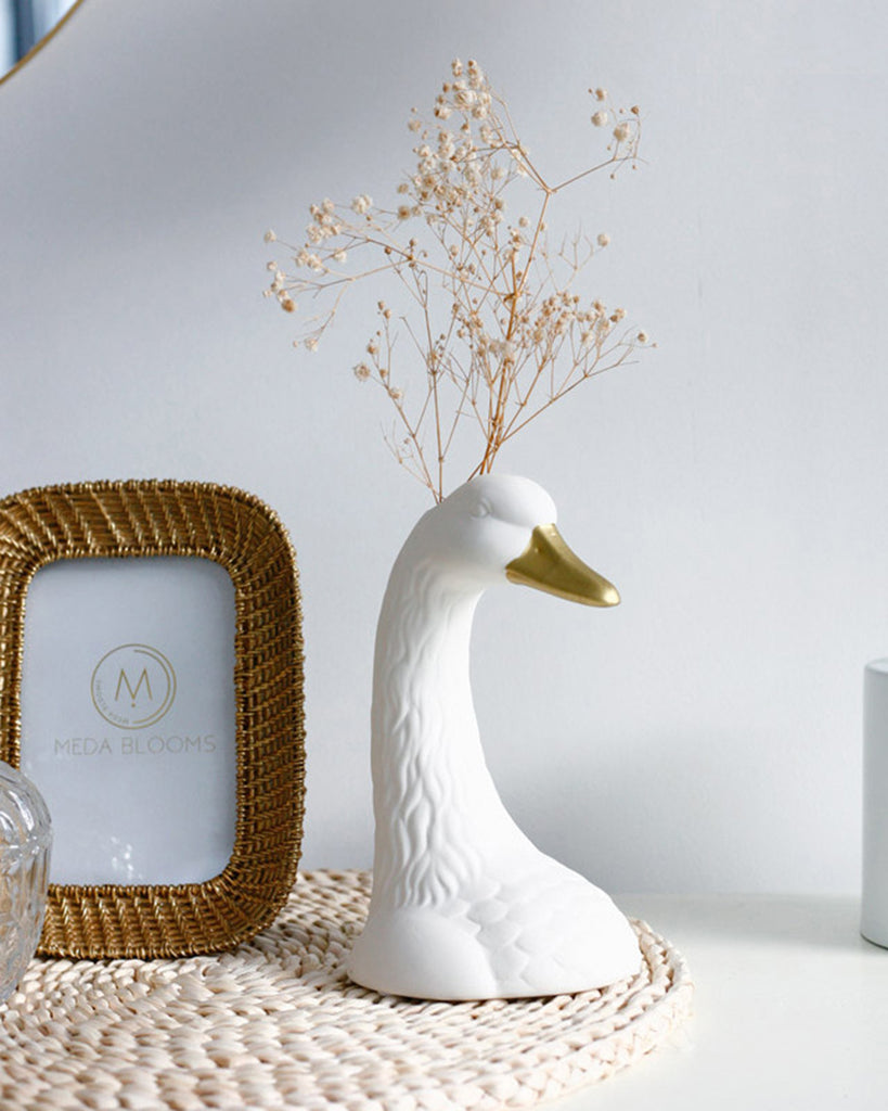 Small Swan Vase